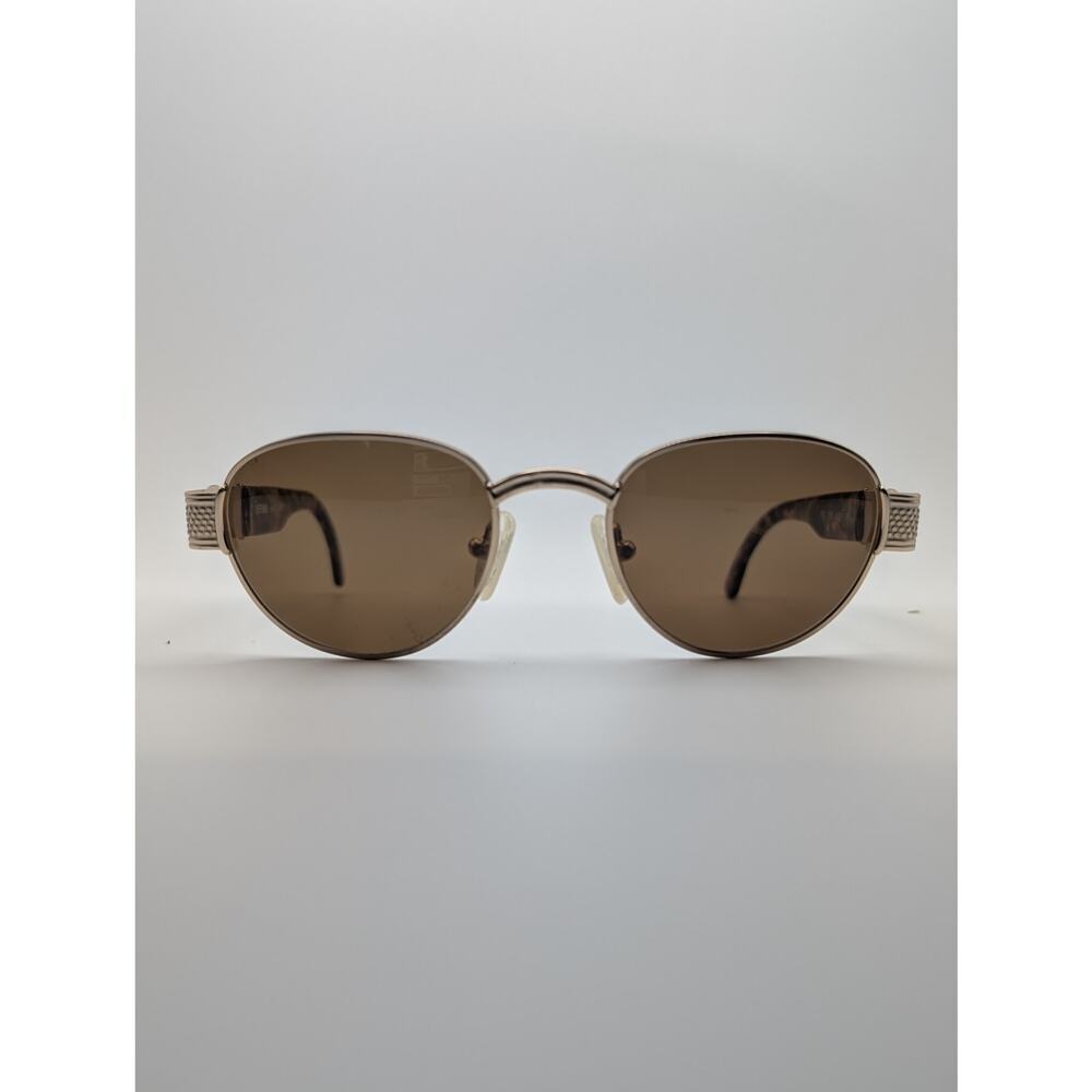 Fendi Vintage Gold Oval Sunglasses SL7034 – Tortoise & Gold – Excellent Used